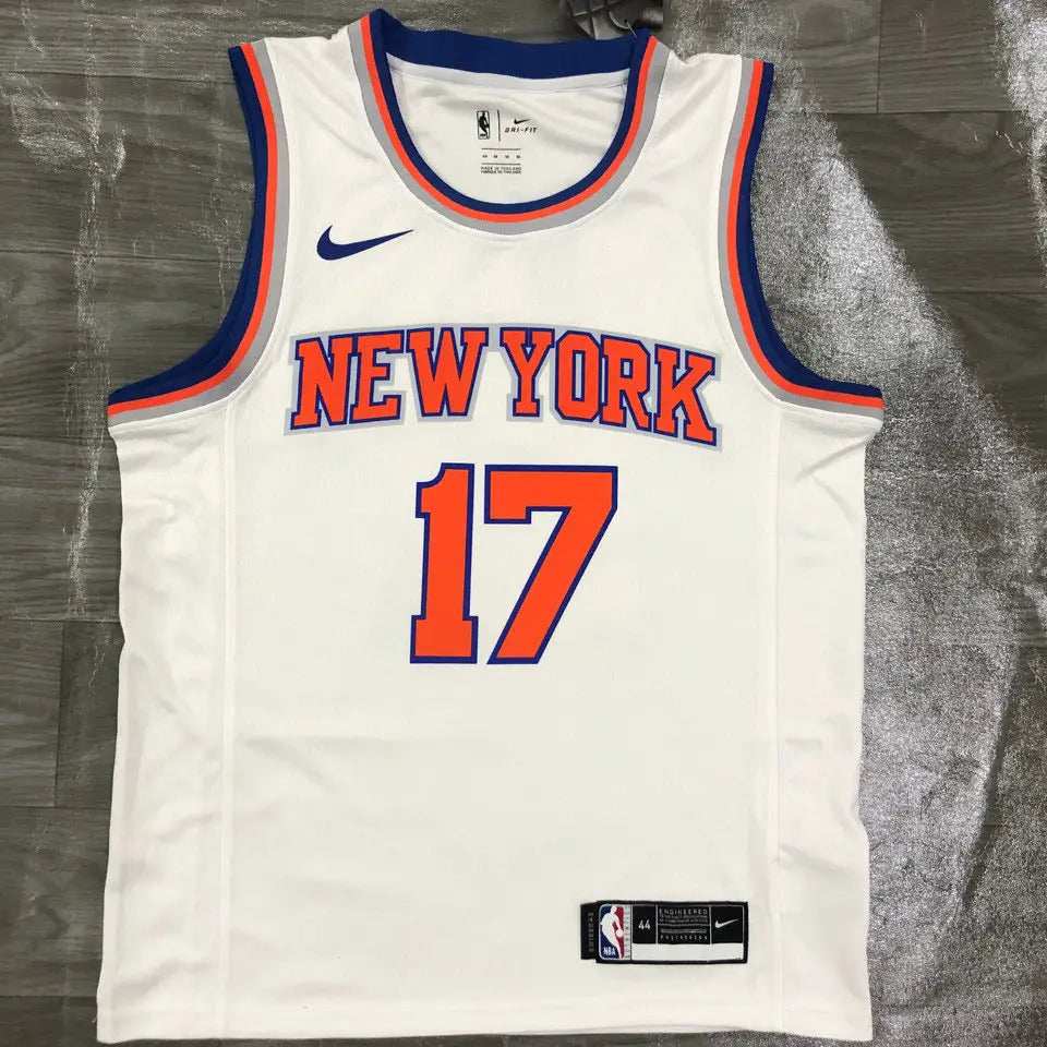 White NBA New York Knicks Jersey 2021/22