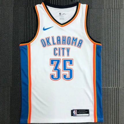 White NBA Oklahoma City Jersey 2021/22
