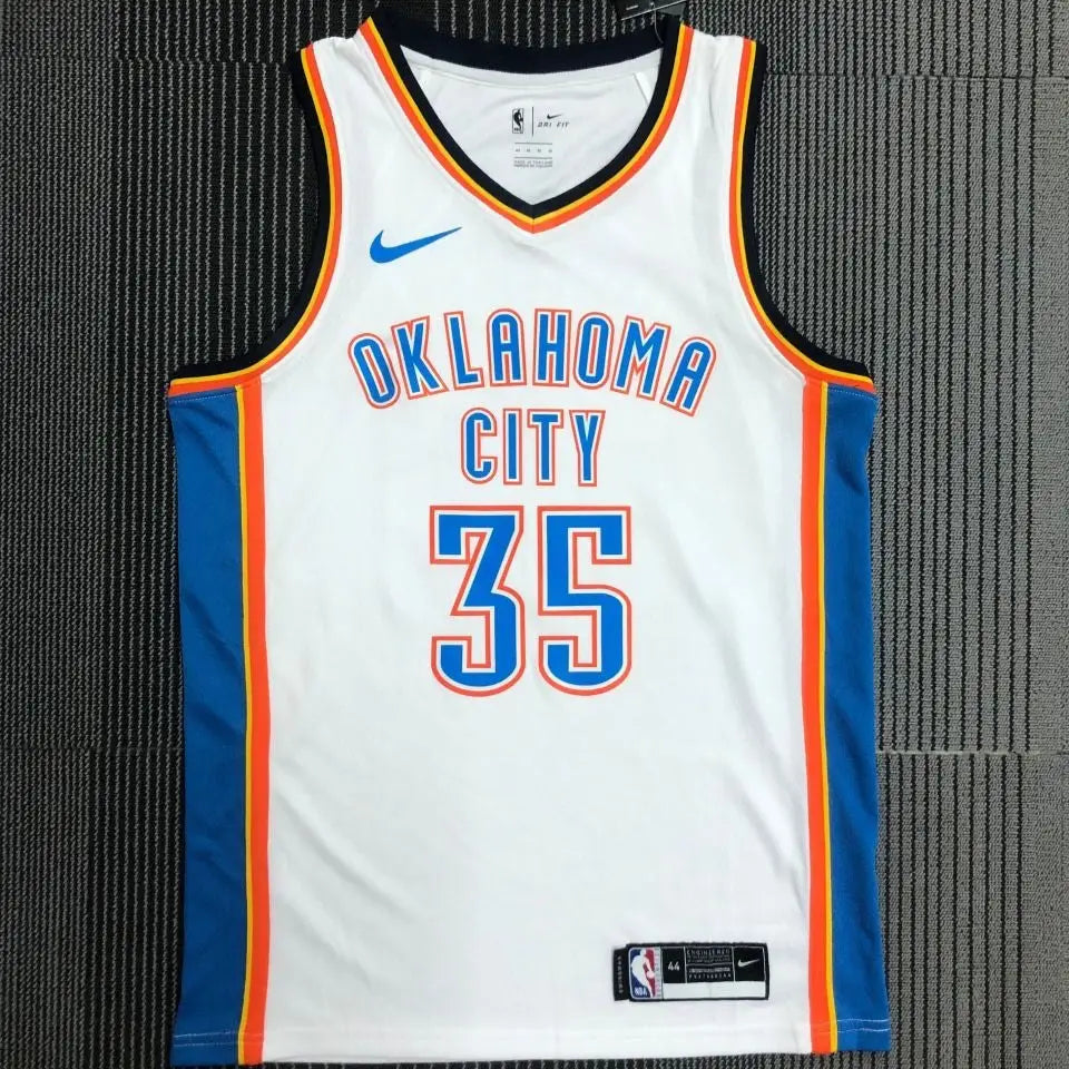 White NBA Oklahoma City Jersey 2021/22