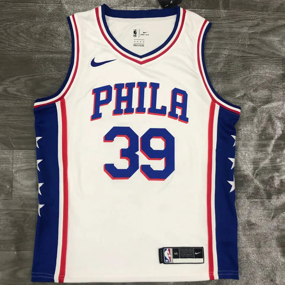 NBA White Philadelphia 76ERS Jersey 2021/22