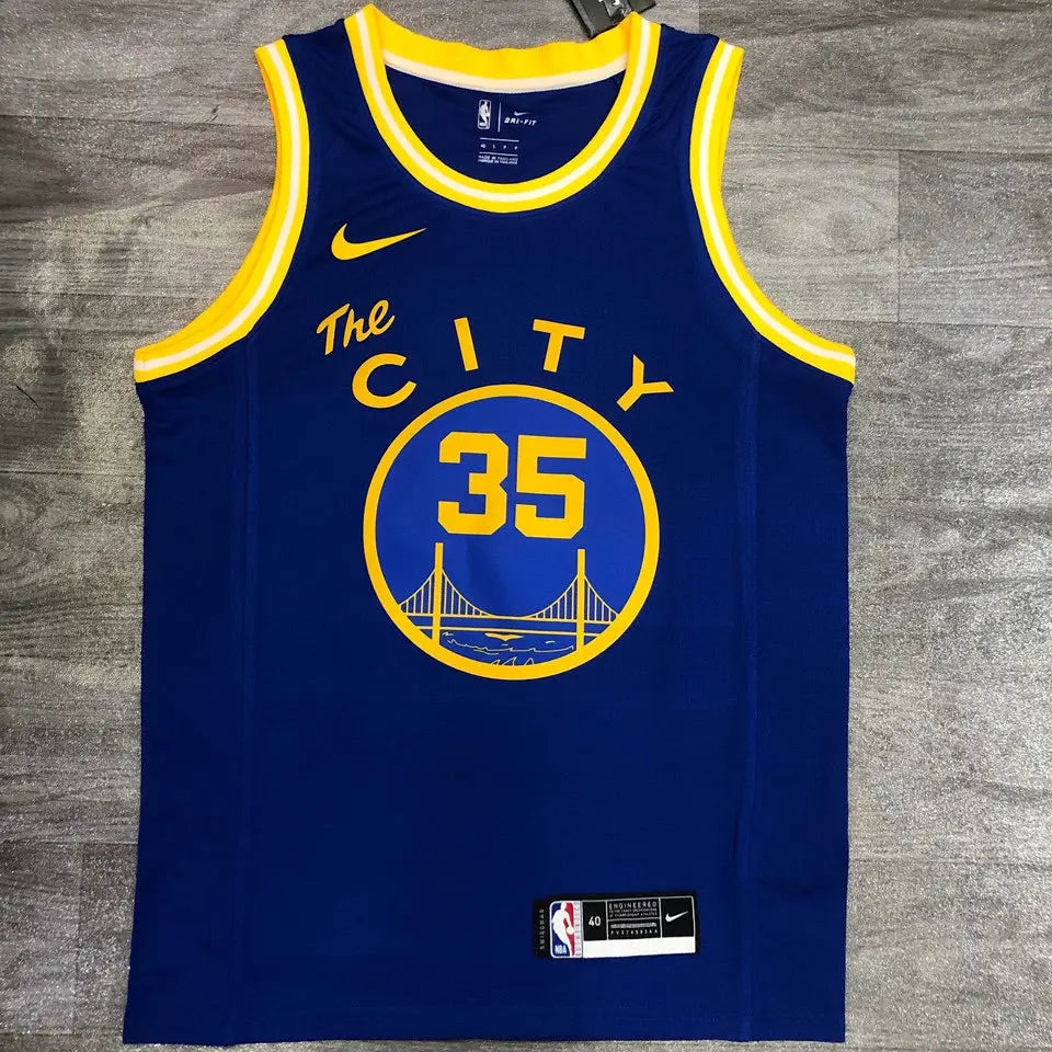 Maglia NBA Blu CITY 35 Warriors 2021/22