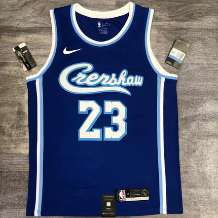 NBA Blue "Crenshaw" Lakers Jersey 2021/22