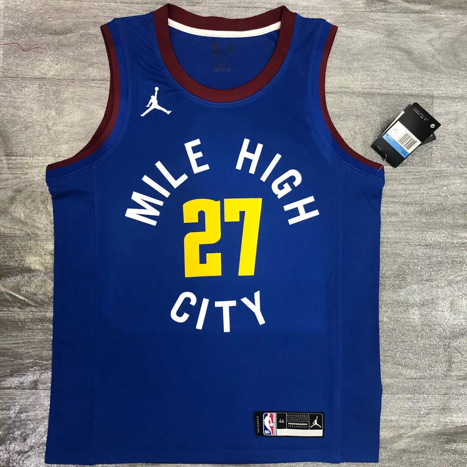 NBA Blue Denver Nuggets 2021/22 Jersey