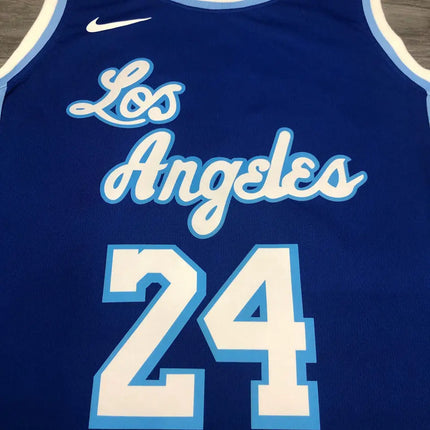 NBA Blue "Los Angeles" Lakers 2021/22 Jersey