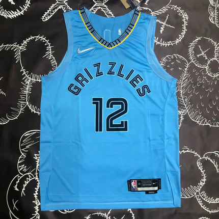 NBA Jersey Blue Memphis Grizzlies Player Edition