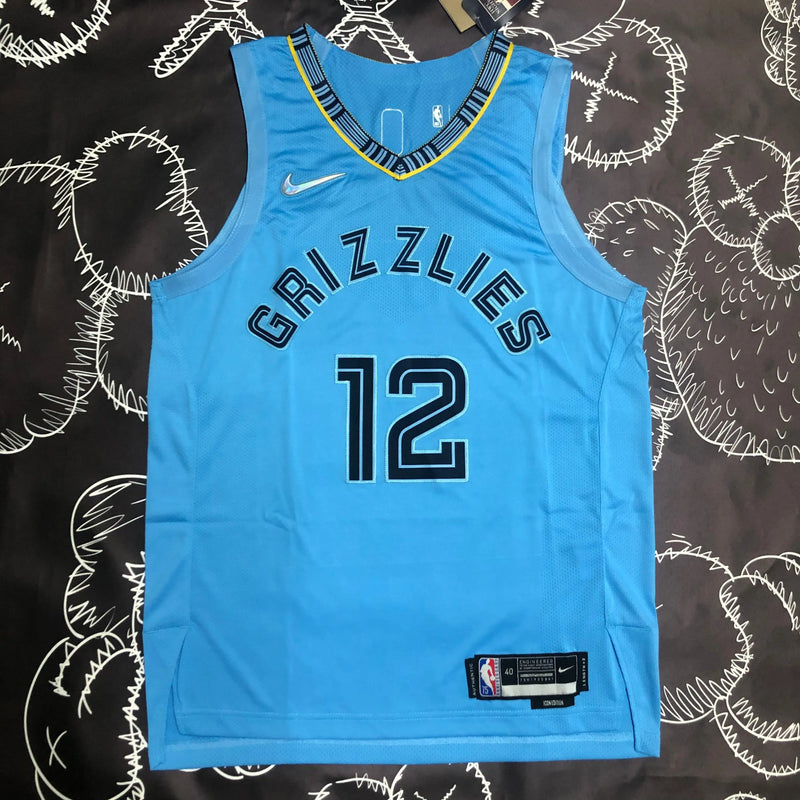 NBA Jersey Blue Memphis Grizzlies Player Edition