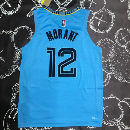 NBA Jersey Blue Memphis Grizzlies Player Edition
