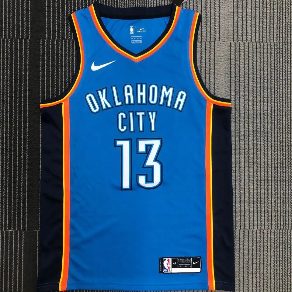 NBA Blue Oklahoma City 2021/22 Jersey