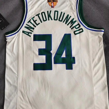 NBA Bucks Playoff Finals 2021/22 Jersey