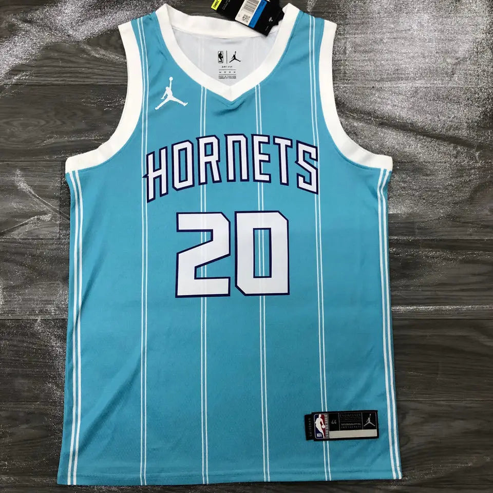 NBA Light Blue Hornets Jersey 2021/22