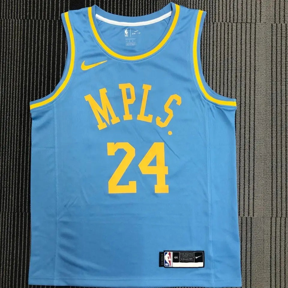 NBA Sky Blue Lakers Jersey 2021/22