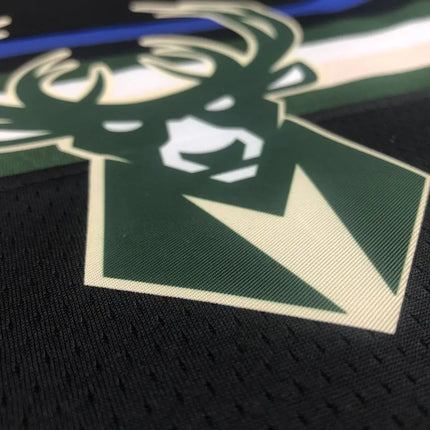 NBA Jersey with Black Stripe Logo Milwaukee Bucks 2021/22