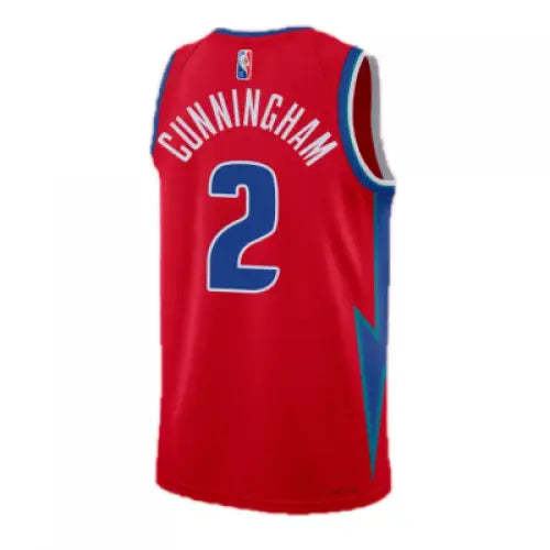 Maglia NBA Detroit Pistons City Edition Rossa 2021/22_maglia_calcio_prezzo_basso_ L’OutfitdelCalcio.