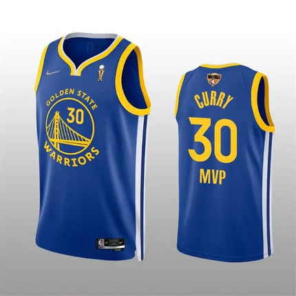 2021/22 NBA Finals "STEPHEN CURRY MVP" Jersey