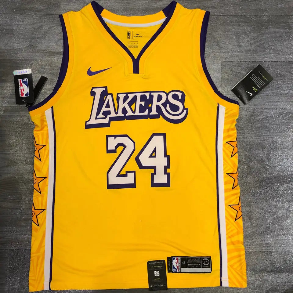 NBA Yellow "Limited Edition" Lakers Jersey 2021/22