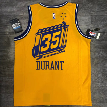 Maglia NBA Gialla CITY 35 Warriors 2021/22