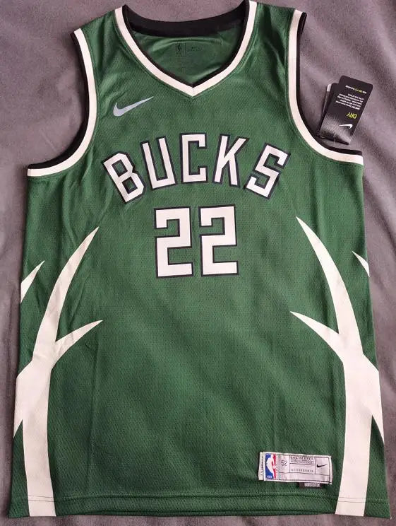 NBA JERSEY MIDDLETON Milwaukee Bucks Playoffs 2021/22