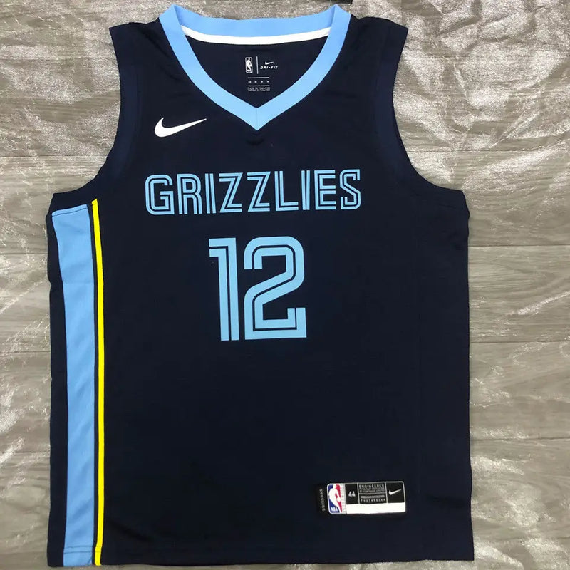 NBA Black-Blue Grizzlies 2021/22 Jersey