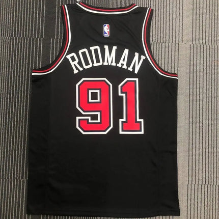 NBA Black Chicago Bulls Jersey 2021/22