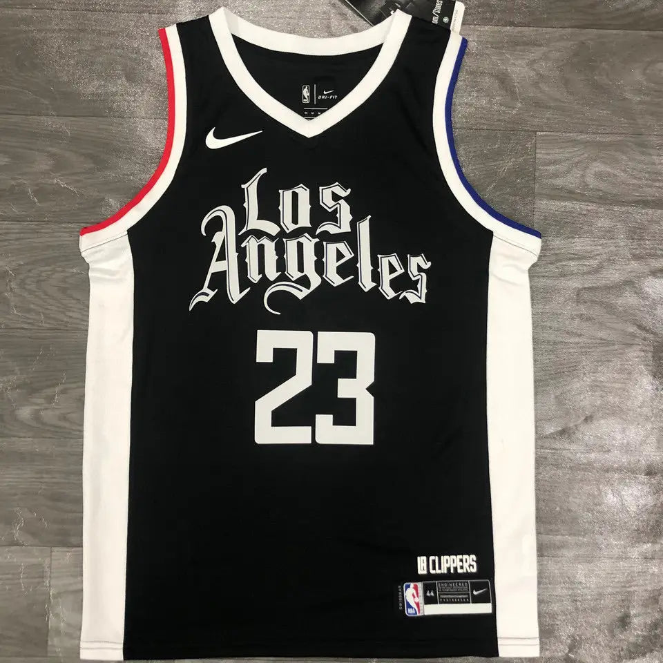 Black NBA LA Clippers Jersey 2021/22