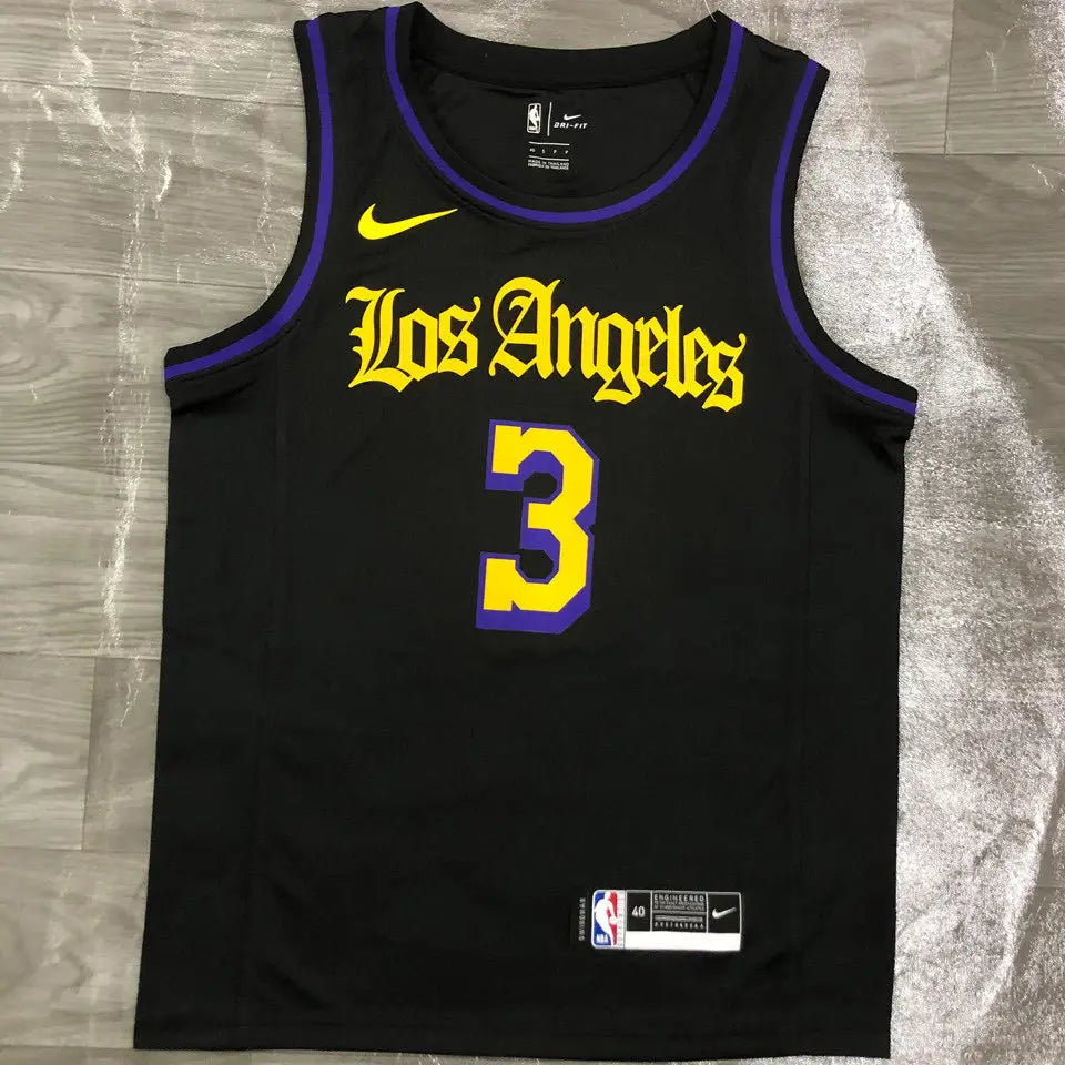NBA Black Lakers Jersey 2021/22