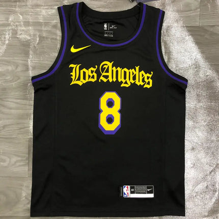 NBA Black "Los Angeles" Lakers 2021/22 Jersey
