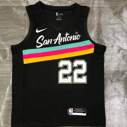 NBA Black "San Antonio" Spurs 2021/22 Jersey