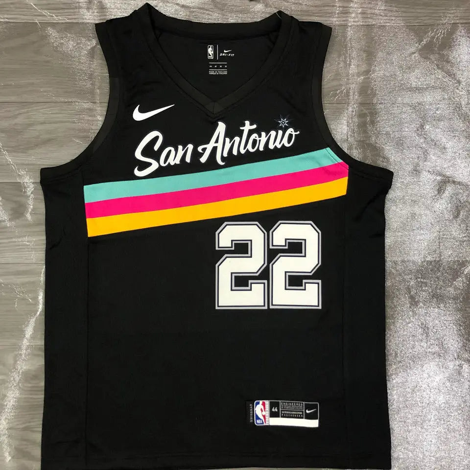 NBA Black "San Antonio" Spurs 2021/22 Jersey