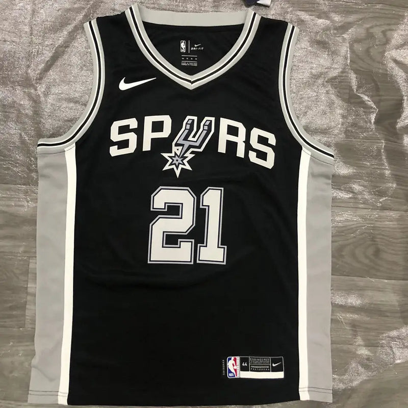 NBA Black Spurs Jersey 2021/22