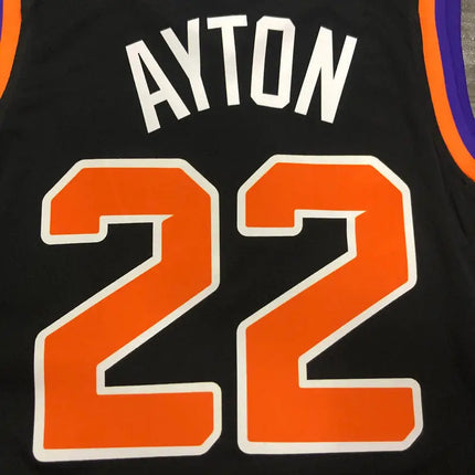 NBA Black-Orange Phoenix Suns 2021/22 Jersey