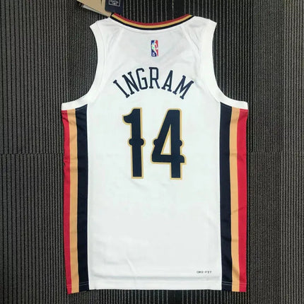 NBA New Orleans Pelicans City Edition White Jersey 2021/22