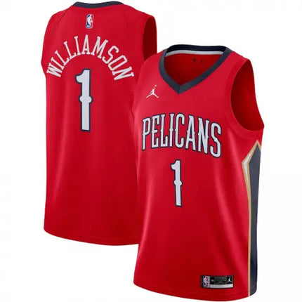 NBA New Orleans Pelicans Red Jersey 2020/21