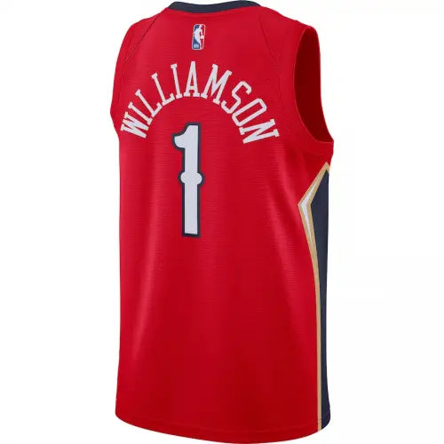 Maglia NBA New Orleans Pelicans Rossa 2020/21_maglia_calcio_prezzo_basso_ L’OutfitdelCalcio.