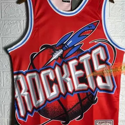 NBA Retro Rockets Mitchell and Ness Jersey