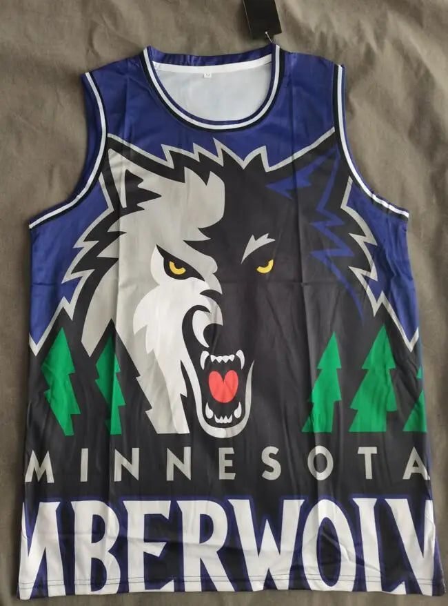 NBA Retro Timberwolves Mitchell And Ness Jersey