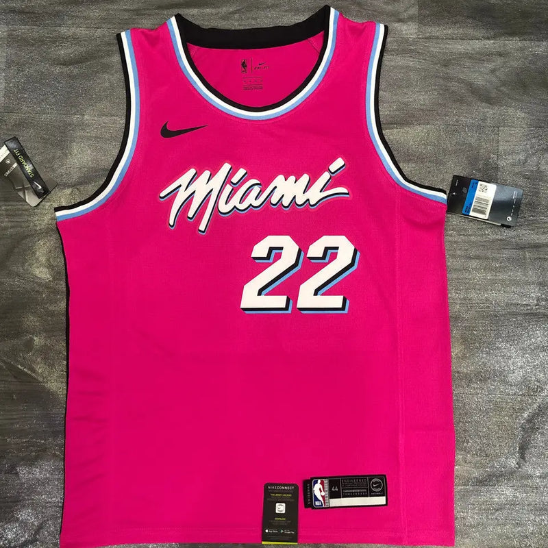 Pink Miami Heat NBA Jersey 2021/22