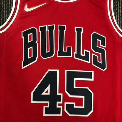 Red NBA Chicago Bulls Jersey 2021/22