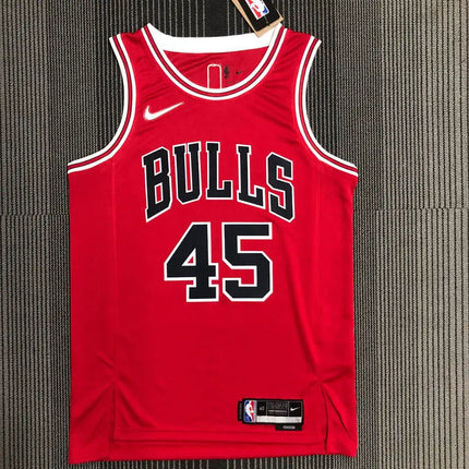 Red NBA Chicago Bulls Jersey 2021/22