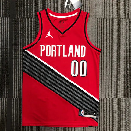 NBA Red Portland Trail Blazers Jersey 2021/22