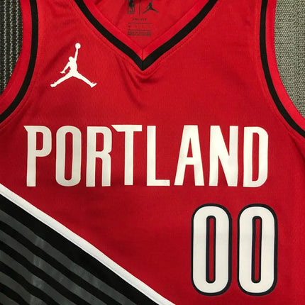 NBA Red Portland Trail Blazers Jersey 2021/22