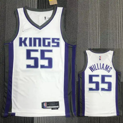 NBA Sacramento Kings White Jersey 2021/22