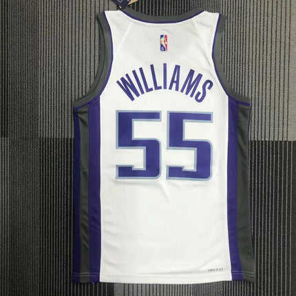 NBA Sacramento Kings White Jersey 2021/22