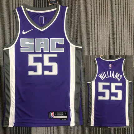 NBA Sacramento Kings Purple Jersey 2021/22