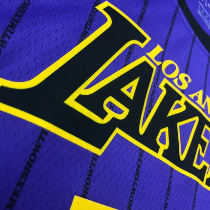 NBA Purple Lakers Jersey 2021/22