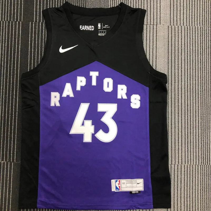 NBA Purple-Black Toronto Raptors Jersey 2021/22