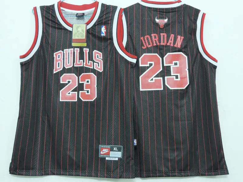 Black NBA Chicago Bulls Kids Jersey