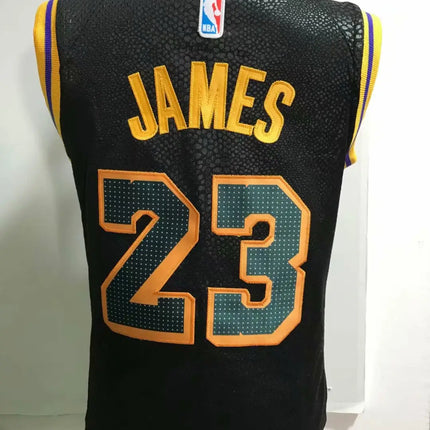NBA Black Jersey Kids Los Angeles Lakers
