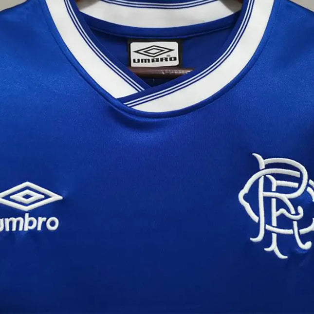 Maglia Rangers Retro Home 1984/87_maglia_calcio_prezzo_basso_ L’OutfitdelCalcio.