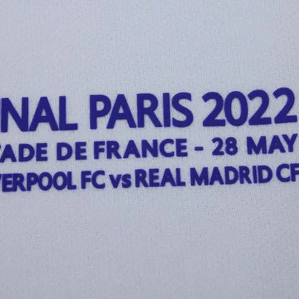 Real Madrid Special Edition Jersey “2021/22 Champions League Final Patch