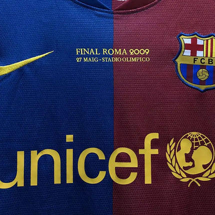 Barcelona Home 2008/09 Long Sleeve Retro Shirt